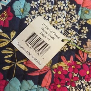 Vera Bradley Blue and Red Quilted Bedding